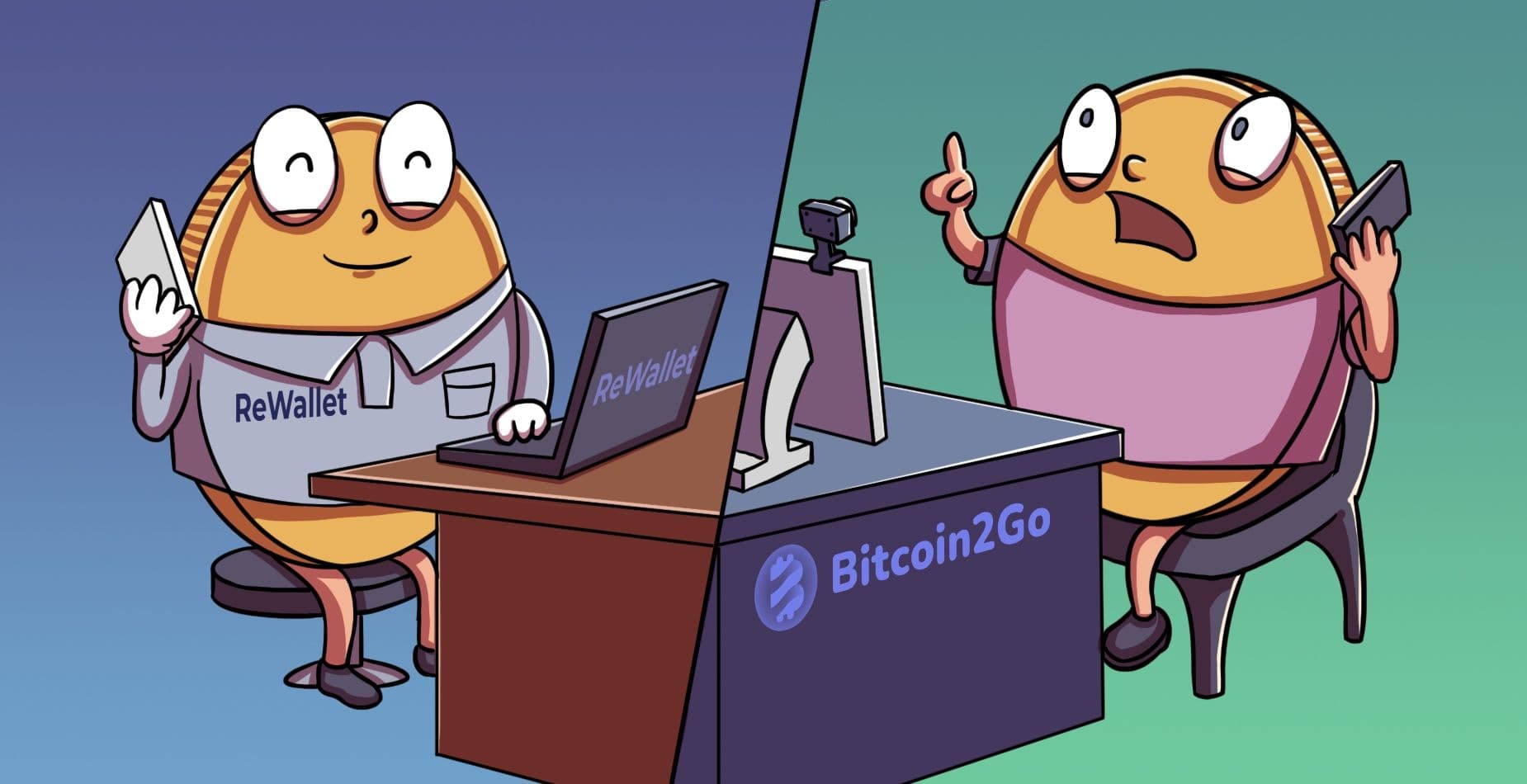 Bitcoin2Go - ReWallet im Erfahrungsbericht